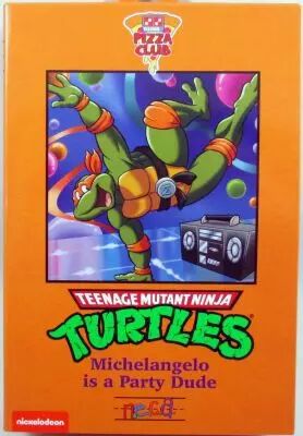 TMNT Tortues Ninja - NECA - Animated Series Michelangelo
