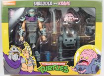 TMNT Tortues Ninja - NECA - Animated Series Shredder & Krang