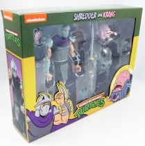 TMNT Tortues Ninja - NECA - Animated Series Shredder & Krang