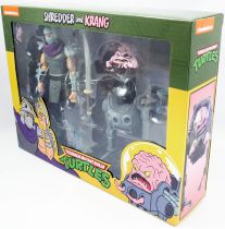 TMNT Tortues Ninja - NECA - Animated Series Shredder & Krang