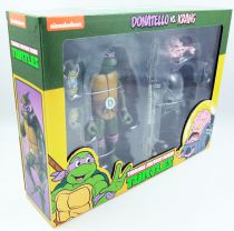 TMNT Tortues Ninja - NECA - Donatello vs. Krang