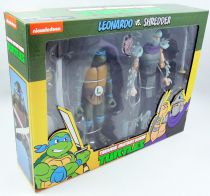 TMNT Tortues Ninja - NECA - Leonardo vs. Shredder