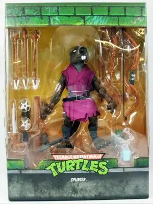 TMNT Tortues Ninja - Super7 - Splinter - Figurine Articul�e Ultimates 