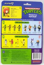 TMNT Tortues Ninja - Super7 ReAction Figures - April O\'Neil