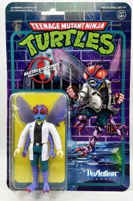 TMNT Tortues Ninja - Super7 ReAction Figures - Baxter Stockman