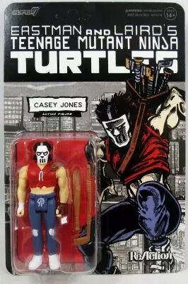 TMNT Tortues Ninja - Super7 ReAction Figures - Casey Jones \ Mirage Studios Comics\ 