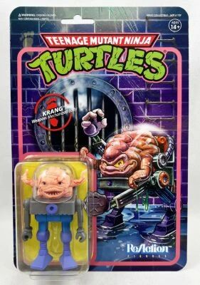 TMNT Tortues Ninja - Super7 ReAction Figures - Krang