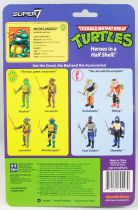 TMNT Tortues Ninja - Super7 ReAction Figures - Michelangelo