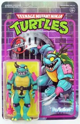 TMNT Tortues Ninja - Super7 ReAction Figures - Slash