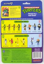 TMNT Tortues Ninja - Super7 ReAction Figures - Space Cadet Raph