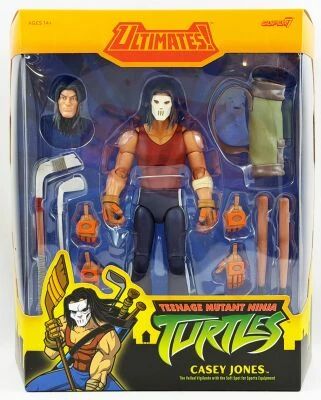 TMNT Tortues Ninja - Super7 Ultimates Figures - Casey Jones \ 2003 TV Series\ 