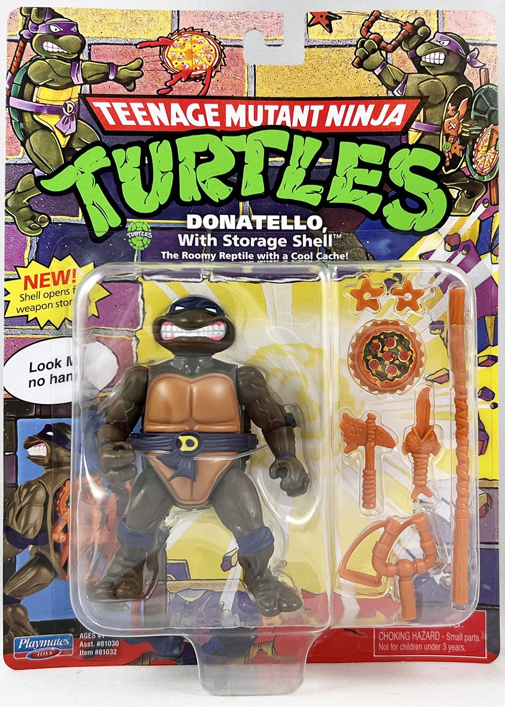 Les Tortues Ninja Metals Figurine Diecast Donatello 10 Cm