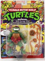 TMNT Tortues Ninja (Classics) - Playmates - Raphael with Storage Shell