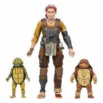 TMNT Tortues Ninja (IDW The Last Ronin Comics) - NECA - Grammy April, Yi & Moja