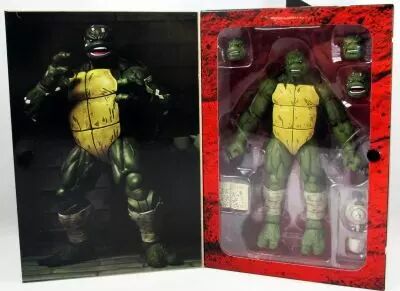 TMNT Tortues Ninja (IDW The Lost Ronin Comics) - NECA - The Last Ronin (Battle Damaged)