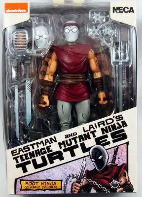 TMNT Tortues Ninja (Mirage Comics) - NECA - Foot Ninja (Classic Colors)