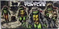 TMNT Tortues Ninja (Mirage Comics) - NECA - Gangster Turtles 4-pack