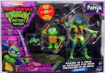 TMNT Tortues Ninja: Mutant Mayhem Movie - Playmates - Leonardo \ Making of a Ninja\ 