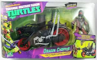 Teenage Mutant Ninja Turtles Nickelodeon Dragon Chopper/Dragon Fang Foot Soldier