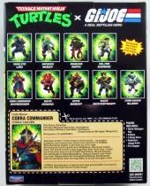 TMNT Tortues Ninja X G.I.Joe - Playmates - Cobra Commander Shredder