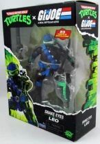 TMNT Tortues Ninja X G.I.Joe - Playmates - Snake Eyes Leo