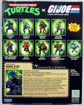 TMNT Tortues Ninja X G.I.Joe - Playmates - Snake Eyes Leo