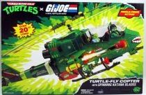 TMNT Tortues Ninja X G.I.Joe - Playmates - Turtle-Fly Copter