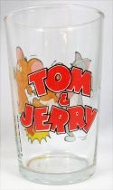Tom & Jerry - Amora Mustard Glass 1967 - Butt-kickin\'