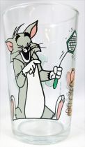 Tom & Jerry - Amora Mustard Glass 1967 - The fly swatter