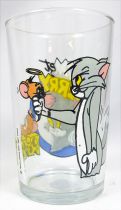 Tom & Jerry - Amora Mustard Glass 1967 - Tom caught Jerry