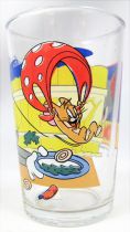 Tom & Jerry - Amora Mustard Glass 2002 - The Parachute