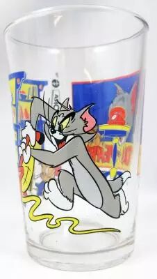 Tom & Jerry - Amora Mustard Glass 2002 - The Vacuum Cleaner