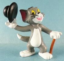 Tom & Jerry - Bully 1984 Pvc Figure - Tom with Hat