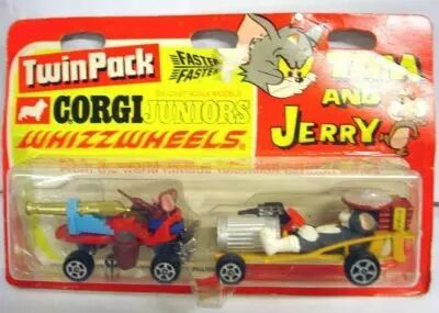 Tom & Jerry - Corgi Junior  Twin Pack 1971