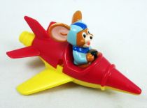 Tom & Jerry - Jerry en avion de chasse - Figurine pvc 