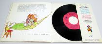 Tom & Jerry - Mini-LP Record-book - \ Tome Chat Policier contre Super-Jerry!\  - Le Petit Menestrel Ades 1978