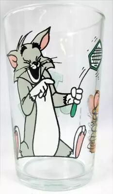 Tom & Jerry - Verre � Moutarde Amora 1967 - La tapette � mouche