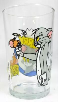 Tom & Jerry - Verre � Moutarde Amora 1967 - Tom attrape Jerry