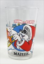 Tom & Jerry - Verre à Moutarde Maille 1989 - n°13 Le Père Noël