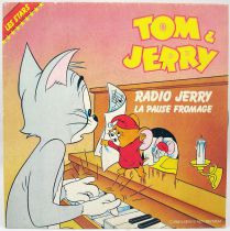 Tom et Jerry - Disque 45Tours - \ Radio Jerry, La Pause Fromage\  - EMI 1983