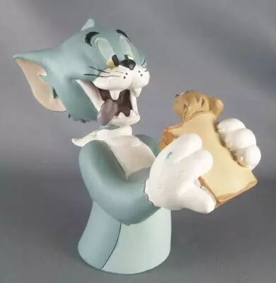 Tom et Jerry - Statuette Buste 13,5cm D�mons & Merveilles - Tom mange Jerry