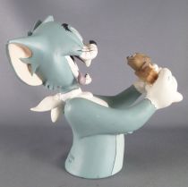 Tom et Jerry - Statuette Buste 13,5cm Démons & Merveilles - Tom mange Jerry
