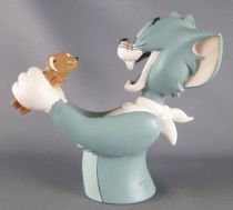 Tom et Jerry - Statuette Buste 13,5cm Démons & Merveilles - Tom mange Jerry