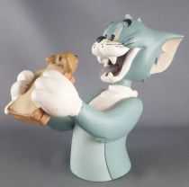 Tom et Jerry - Statuette Buste 13,5cm Démons & Merveilles - Tom mange Jerry