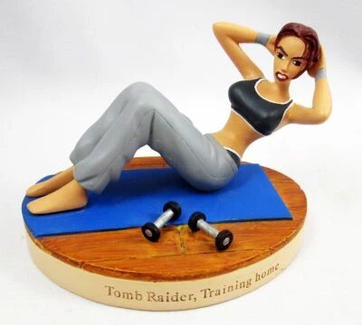 Tomb Raider - Atlas - 5\'\' statue - Lara Croft - Tomb Raider, Training Home