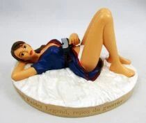 Tomb Raider - Atlas - Statue 15cm  - Lara Croft - Tomb Raider Legend, Repos du guerrier