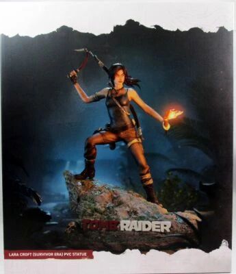 Tomb Raider - Dark Horse - 12\  PVC Statue - Lara Croft \ Survivor Era\ 