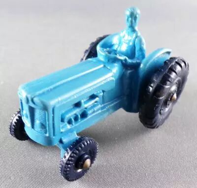 Tomte Laerdal N�19 Tracteur Agricole Fordson Leyland Bleu 1/43