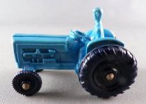 Tomte Laerdal N°19 Tracteur Agricole Fordson Leyland Bleu 1/43