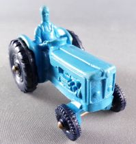 Tomte Laerdal N°19 Tracteur Agricole Fordson Leyland Bleu 1/43